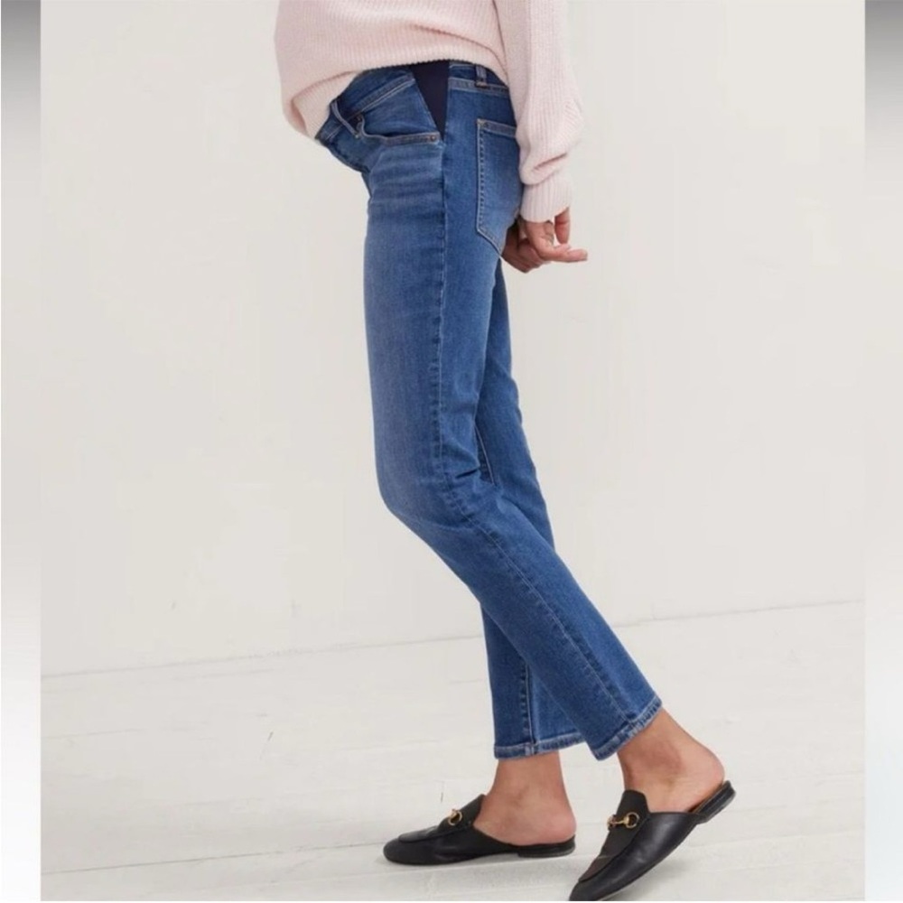 Hatch Women's Strong Like a Mama Maternity Jeans